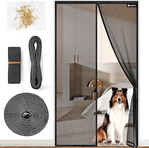 Flame retardant fibreglass fly screen 90 by 190 cm